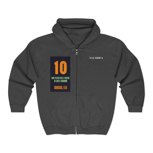 10 Classroom Rules Full-Zip Hoodie — Teacher Appreciation & Back-to-School Sweatshirt