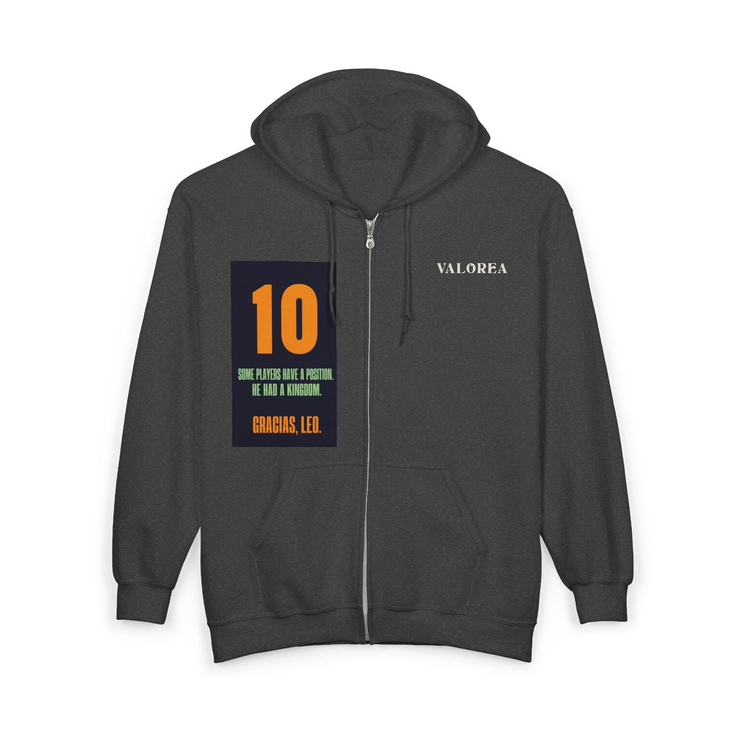 10 Classroom Rules Full-Zip Hoodie — Teacher Appreciation & Back-to-School Sweatshirt