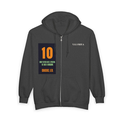10 Classroom Rules Full-Zip Hoodie — Teacher Appreciation & Back-to-School Sweatshirt