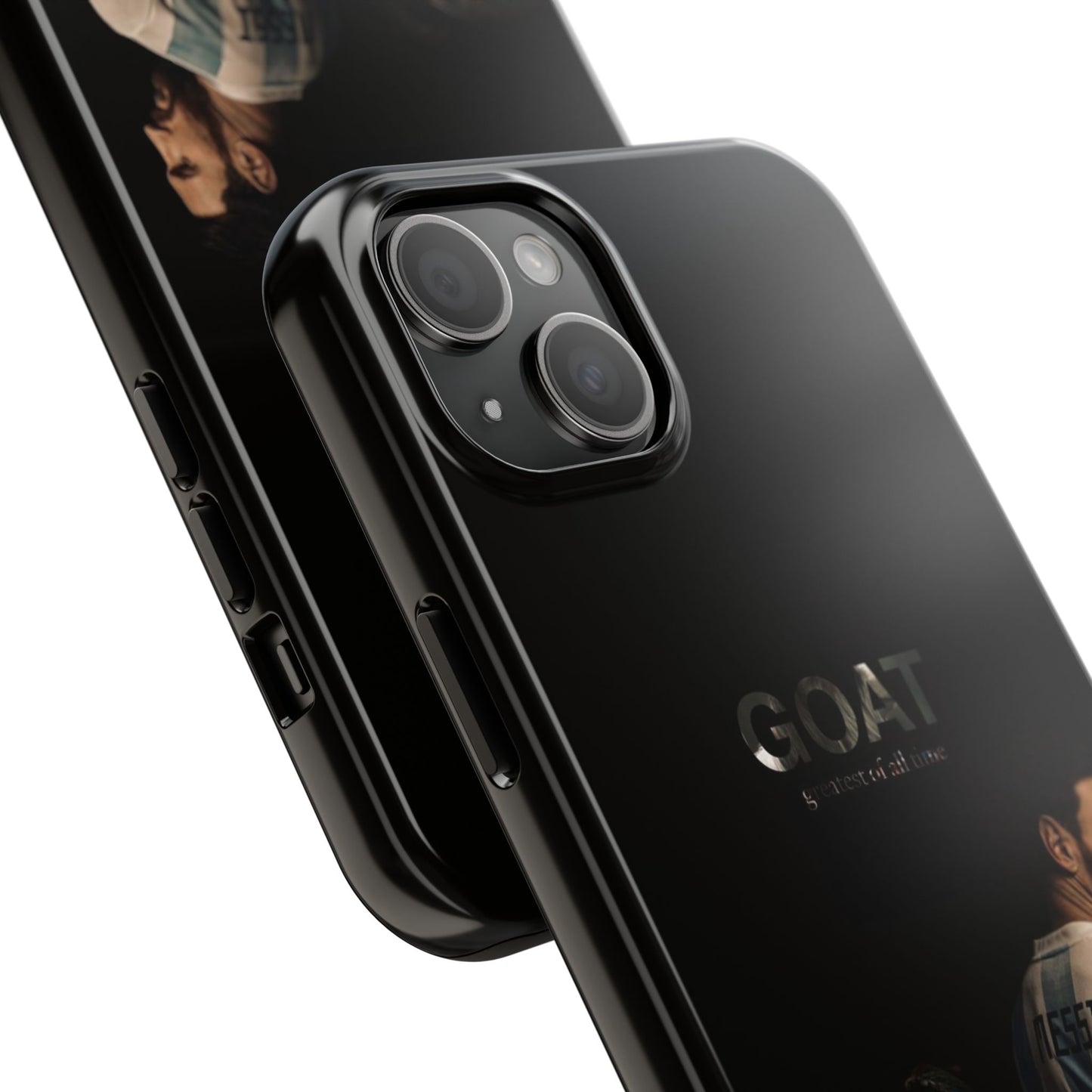 GOAT Messi Phone Case — Soccer Legend Tribute Tough Case