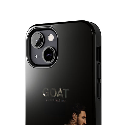 GOAT Messi Phone Case — Soccer Legend Tribute Tough Case