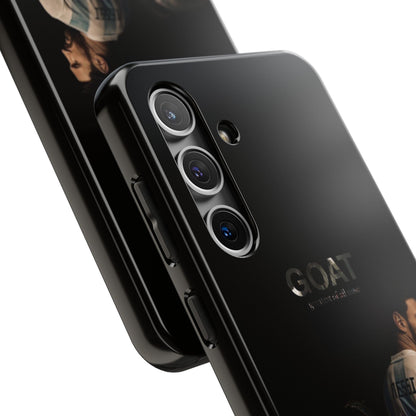 GOAT Messi Phone Case — Soccer Legend Tribute Tough Case