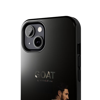 GOAT Messi Phone Case — Soccer Legend Tribute Tough Case