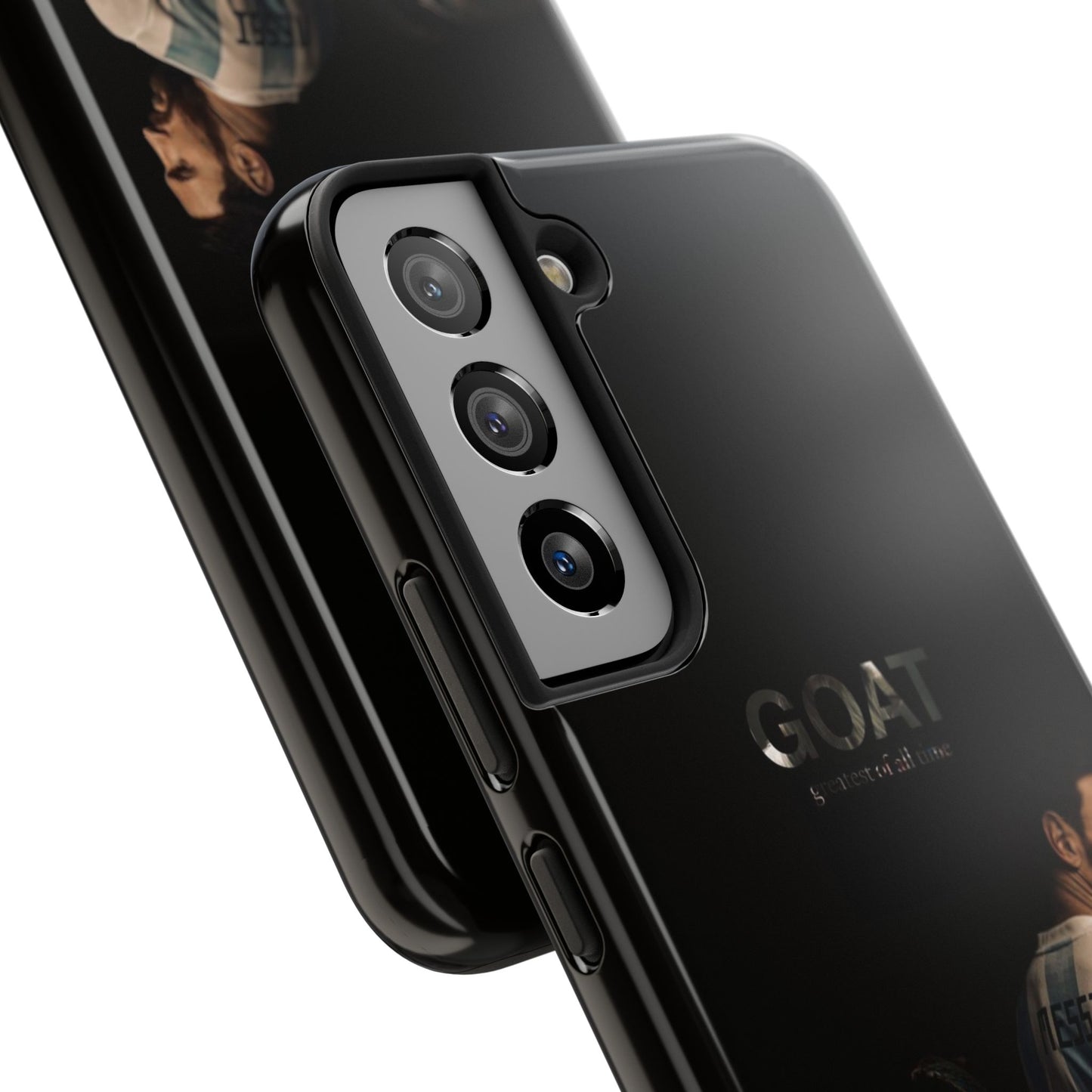 GOAT Messi Phone Case — Soccer Legend Tribute Tough Case