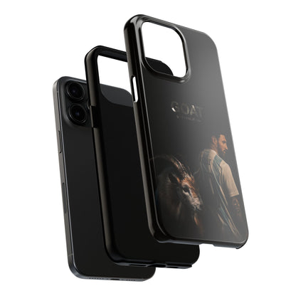 GOAT Messi Phone Case — Soccer Legend Tribute Tough Case