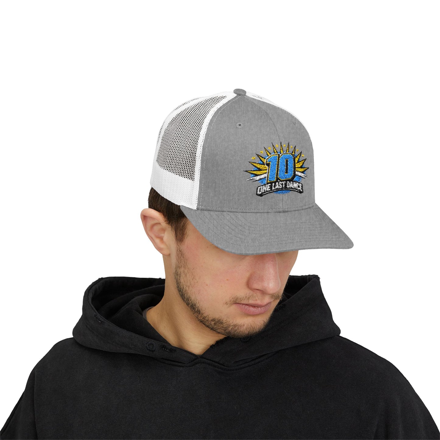 Trucker Cap — '10 Your Last Dance' Embroidered Snapback