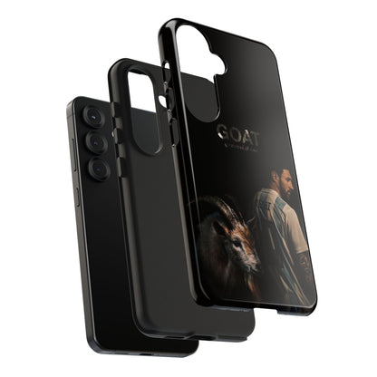 GOAT Messi Phone Case — Soccer Legend Tribute Tough Case