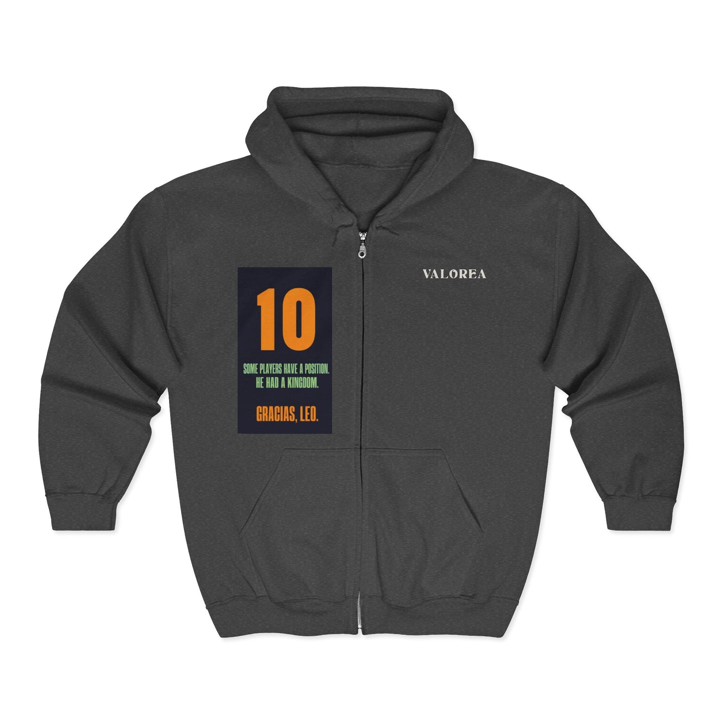 10 Classroom Rules Full-Zip Hoodie — Teacher Appreciation & Back-to-School Sweatshirt