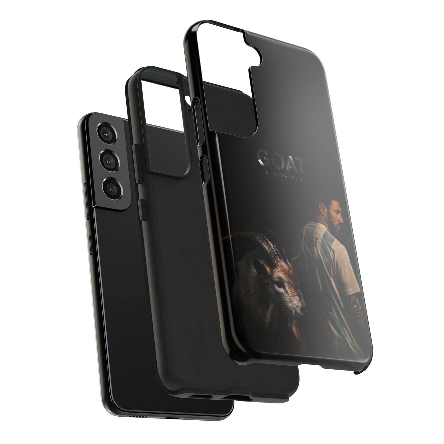 GOAT Messi Phone Case — Soccer Legend Tribute Tough Case