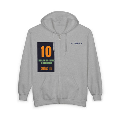 10 Classroom Rules Full-Zip Hoodie — Teacher Appreciation & Back-to-School Sweatshirt