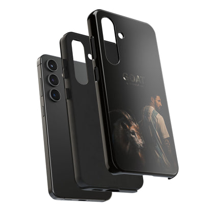 GOAT Messi Phone Case — Soccer Legend Tribute Tough Case