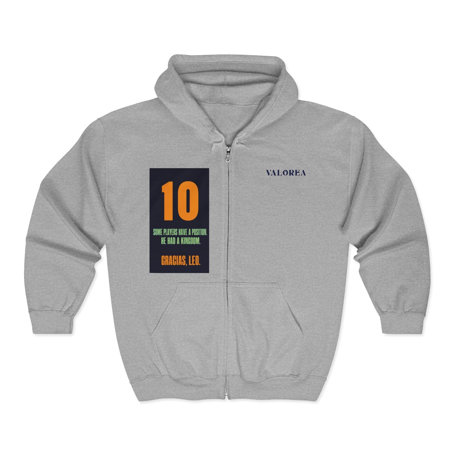 10 Classroom Rules Full-Zip Hoodie — Teacher Appreciation & Back-to-School Sweatshirt