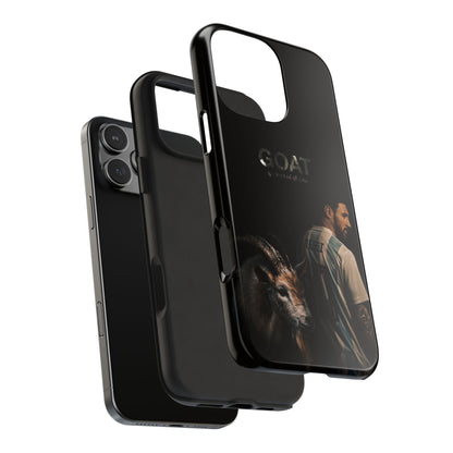 GOAT Messi Phone Case — Soccer Legend Tribute Tough Case